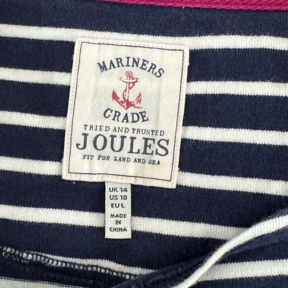 Mariners Grade Joules Women's Stripe Tee 10 - Picture 3 of 6